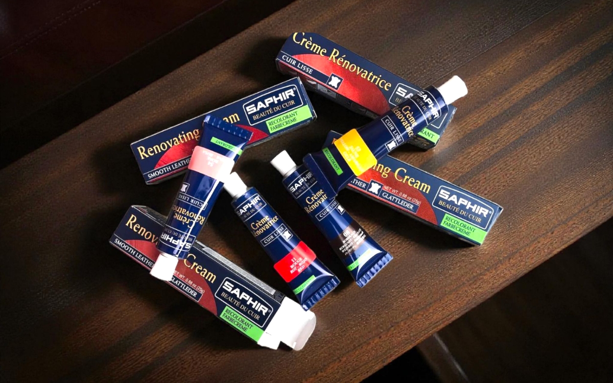 κρέμα για δερμάτινα παπούτσια Saphir Renovatrice